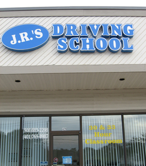 Front of J.R.'s Driving School